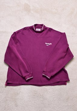 Vintage 90s Reebok Purple Classic Sweater