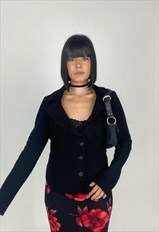 Vintage 00s Whimsigothic Wool Blazer
