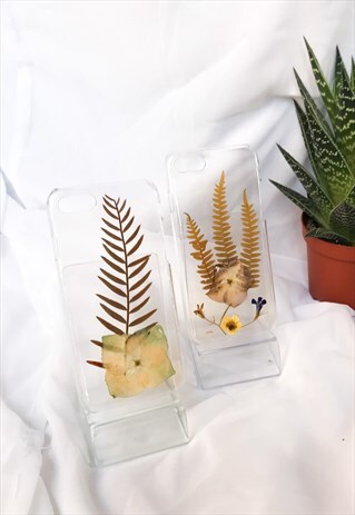 HANDMADE PHONE CASES/ PHONE COVERS WITH REAL PRESSED FLOWERS