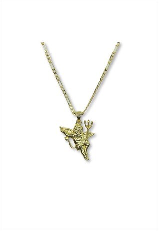 HALF ANGEL HALF DEVIL NECKLACE