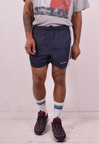 BEST COMPANY MENS VINTAGE SHORTS W30 BLUE 90S