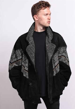 VINTAGE AZTEC INCA FESTIVAL JACKET
