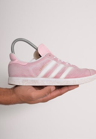 Vintage Adidas Gazelle Trainers Pink Size 6 | RetroActive | ASOS Marketplace
