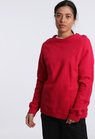 90S CHAMPION EMBROIDERED LOGO SWEATSHIRT