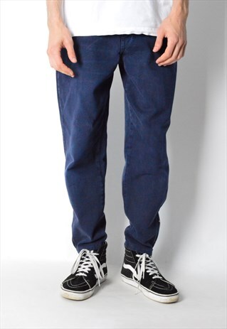 VINTAGE 90S UNISEX NAVY BLUE JEANS