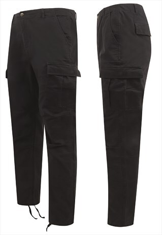 Black Cargo Pant