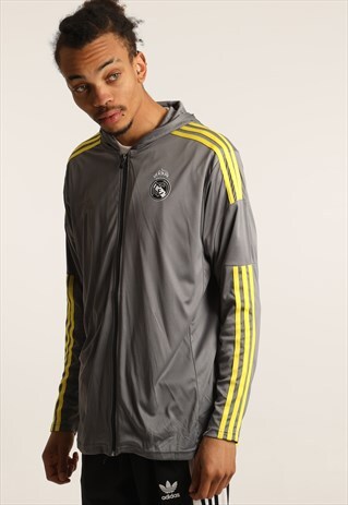 VINTAGE ADIDAS REAL MADRID ZIPPED HOODIE