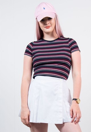 90'S WHITE PLEATED TENNIS SKIRT