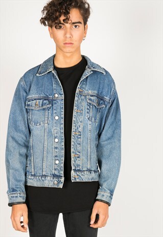 VINTAGE 80S WRANGLER DENIM JACKET / R1096