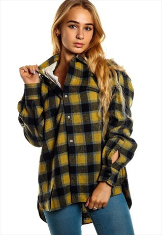 VINTAGE FLANNEL SHIRT S717