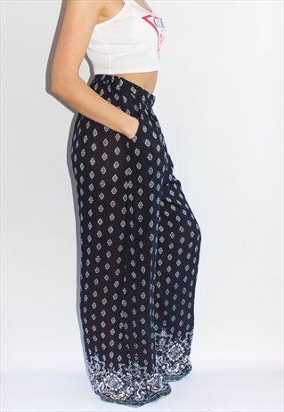COACHELLA WIDE LEG BOHO PANTS