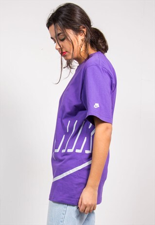 VINTAGE 90'S PURPLE NIKE T-SHIRT