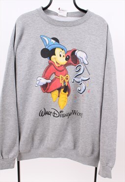 Mens Vintage Walt Disney World 25 Mickey Mouse Sweatshirt