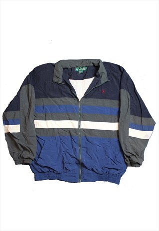 VINTAGE STRIPED TRACKSUIT TOP