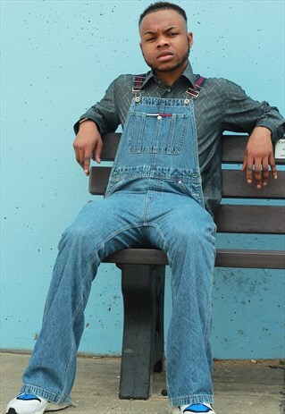 VINTAGE TOMMY HILFIGER DENIM DUNGAREES