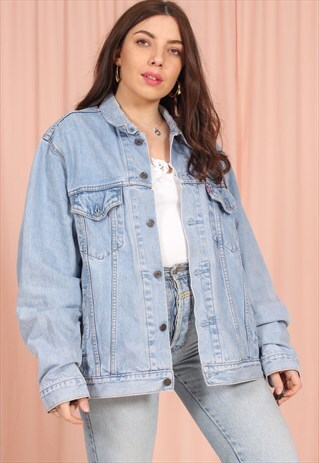 VINTAGE LEVI'S DENIM JACKET IN LIGHT WASH