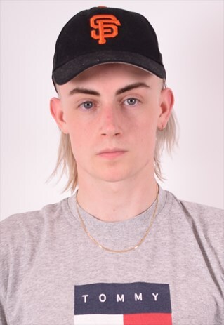 MENS VINTAGE CAP ONE SIZE BLACK 90S