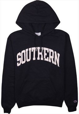 Vintage 90's Champion Hoodie Southern Pullover Navy Blue