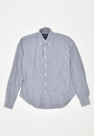 VINTAGE 90'S RALPH LAUREN SHIRT BLUE