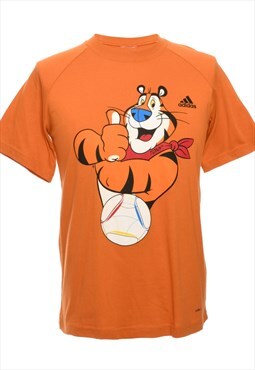 Orange Tony The Tiger T-shirt - M