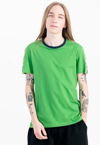 GREEN SLIM FIT T-SHIRT