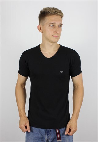 VINTAGE POLO EMPORIO ARMANI MENS T-SHIRT TOP