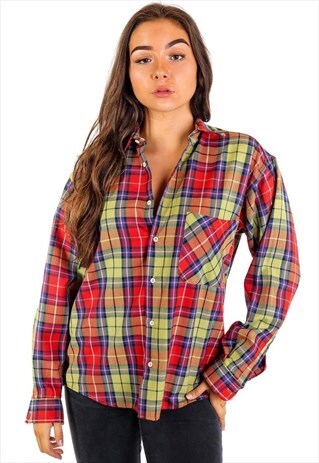 VINTAGE CHECKERED SHIRT S940