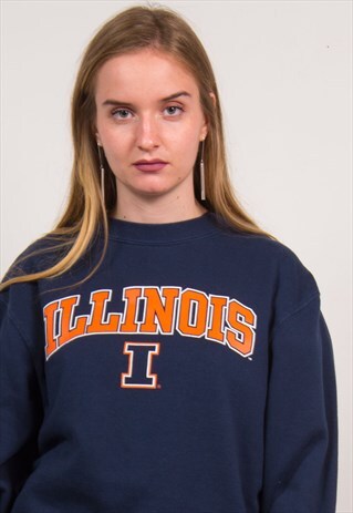 VINTAGE 90'S ILLINOIS SWEATSHIRT