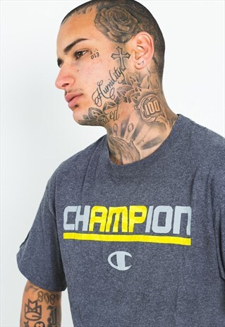 VINTAGE 90S CHAMPION SPORT T-SHIRT / S3424