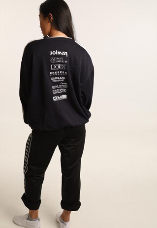 VINTAGE PUMA EMBROIDERED SPELLOUT SWEATSHIRT
