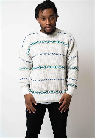 VINTAGE PATTERNED JUMPER