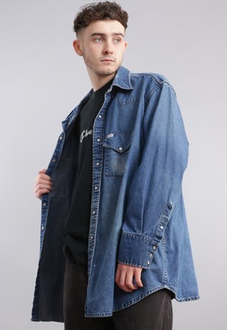 VINTAGE CARHARTT DENIM SHIRT Z246