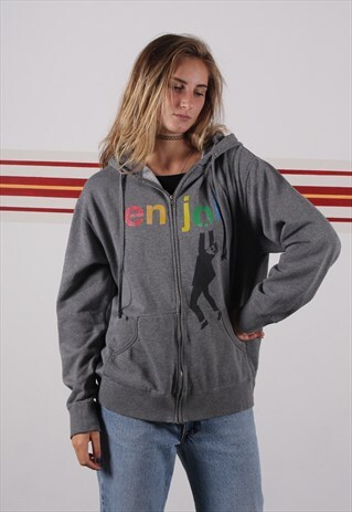 ENJOI ZIPPED HOODIE