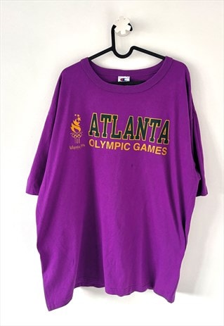 Vintage champion purple Atlanta Olympics T-shirt XL 1996