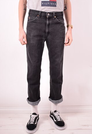 LEVI'S 417 MENS VINTAGE JEANS W32 L29 GREY 90S