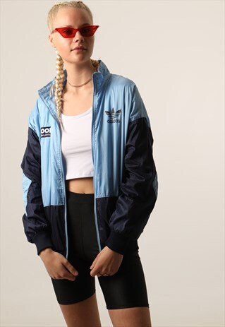 VINTAGE ADIDAS LIGHTWEIGHT SHELL FESTIVAL JACKET