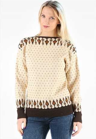 VINTAGE HAND KNIT SWEATER