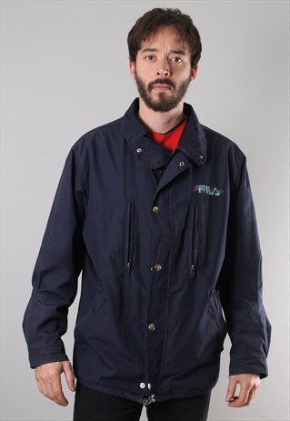 VINTAGE FILA PARKA JACKET XL