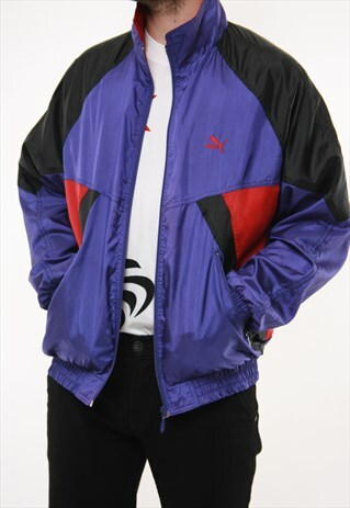90S VINTAGE RARE PUMA SHELL JACKET 14215
