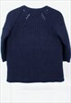 TOMMY HILFIGER WOMEN'S CARDIGAN IN NAVY COLOUR.