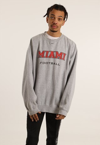 VINTAGE NIKE PRINTED SWEATSHIRT