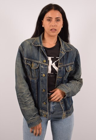 VINTAGE LEE DENIM JACKET BLUE
