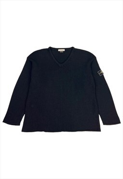 Stone Island A/W 1996 Knitted Sweater in Black