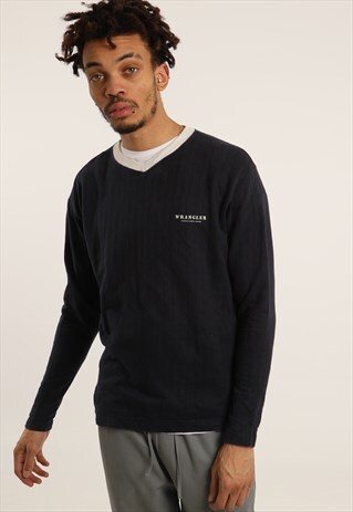VINTAGE WRANGLER PRINT SPELL OUT SWEATSHIRT