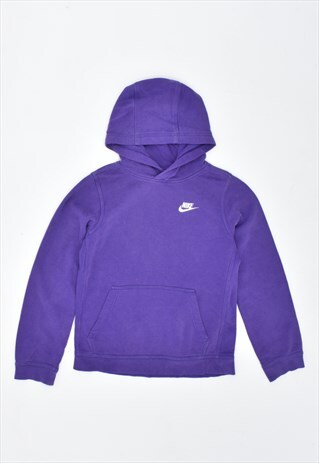 VINTAGE NIKE HOODIE JUMPER PURPLE