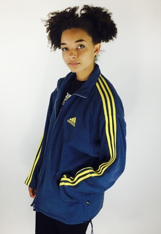 ADIDAS 90S TEDDY BEAR FLEECE JACKET