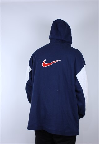 NIKE VINTAGE BIG LOGO HOODIE RARE