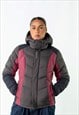 Burgundy Red y2ks Montbell Puffer