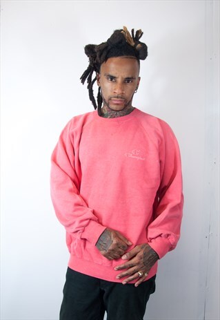 CHAMPION PINK VINTAGE SWEATSHIRT