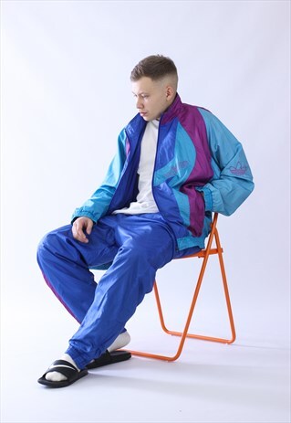 VINTAGE MENS ADIDAS ORIGINALS TRACKSUIT JACKET PANTS